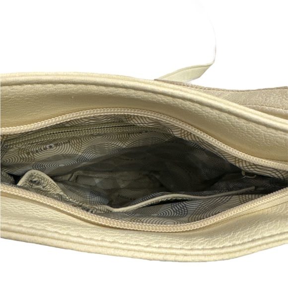 Pixie Mood Crossbody in Cream & Cork with Tassel Keychain - Picture 4 of 4